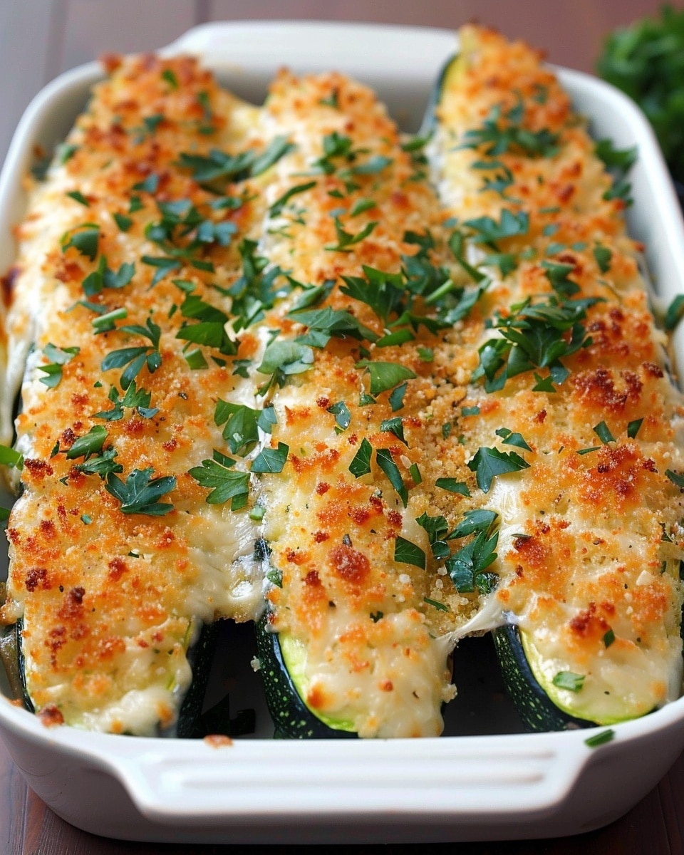 Crispy Baked Parmesan Zucchini