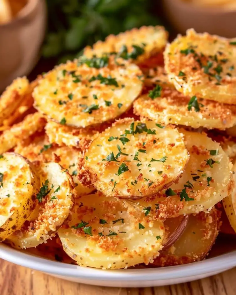 Oven Baked Potato Slices