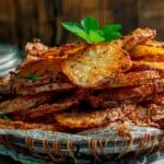 Oven Baked Potato Slices