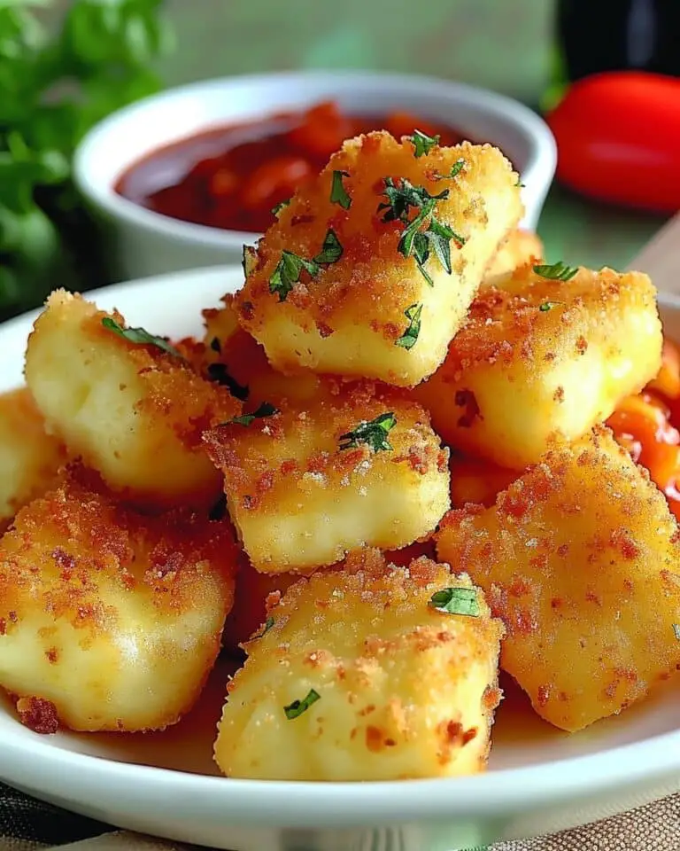 Easy Fried Cheese Bites