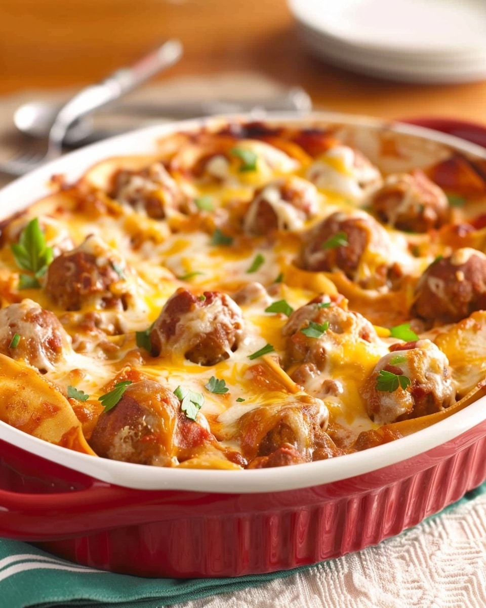 Meatball Sub Casserole