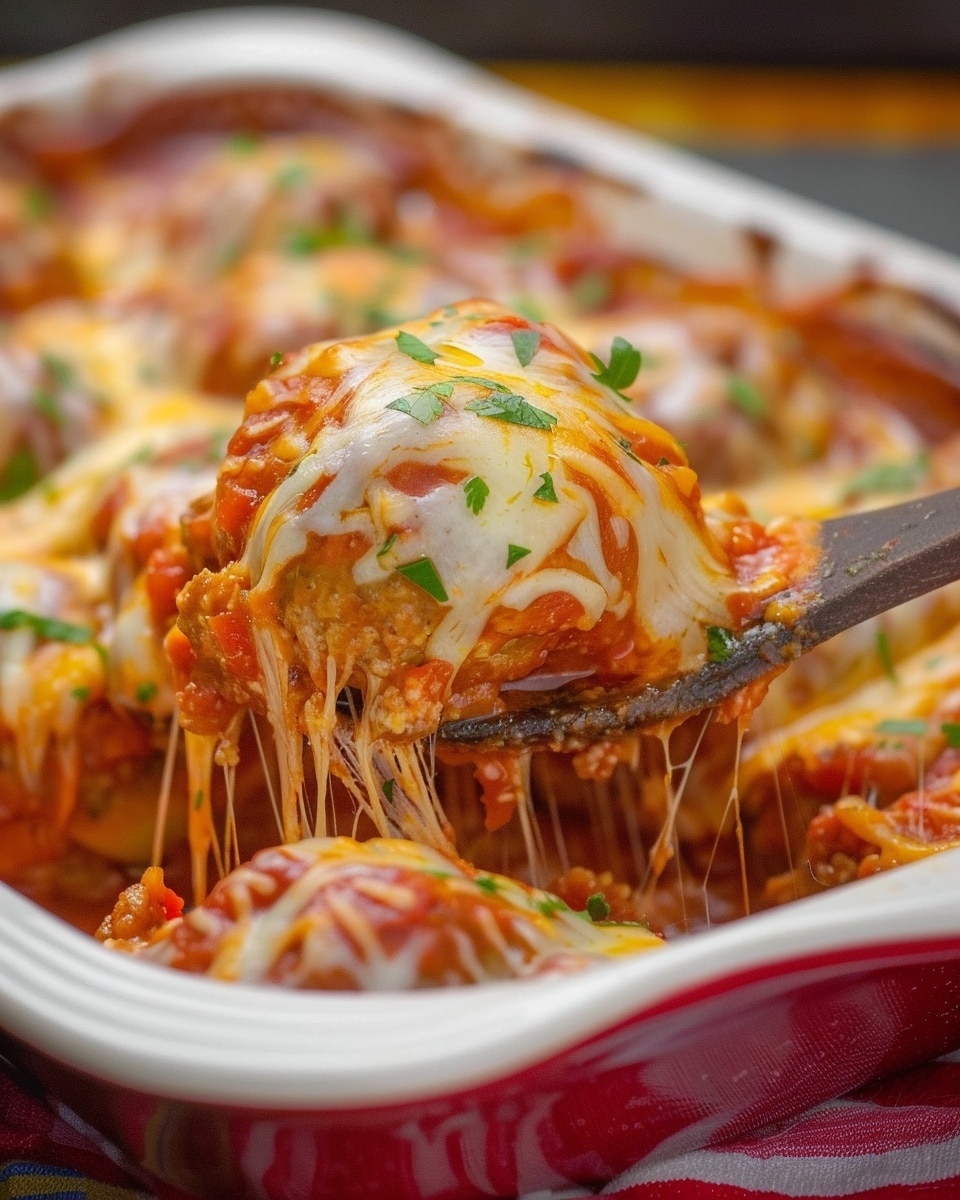 Meatball Sub Casserole