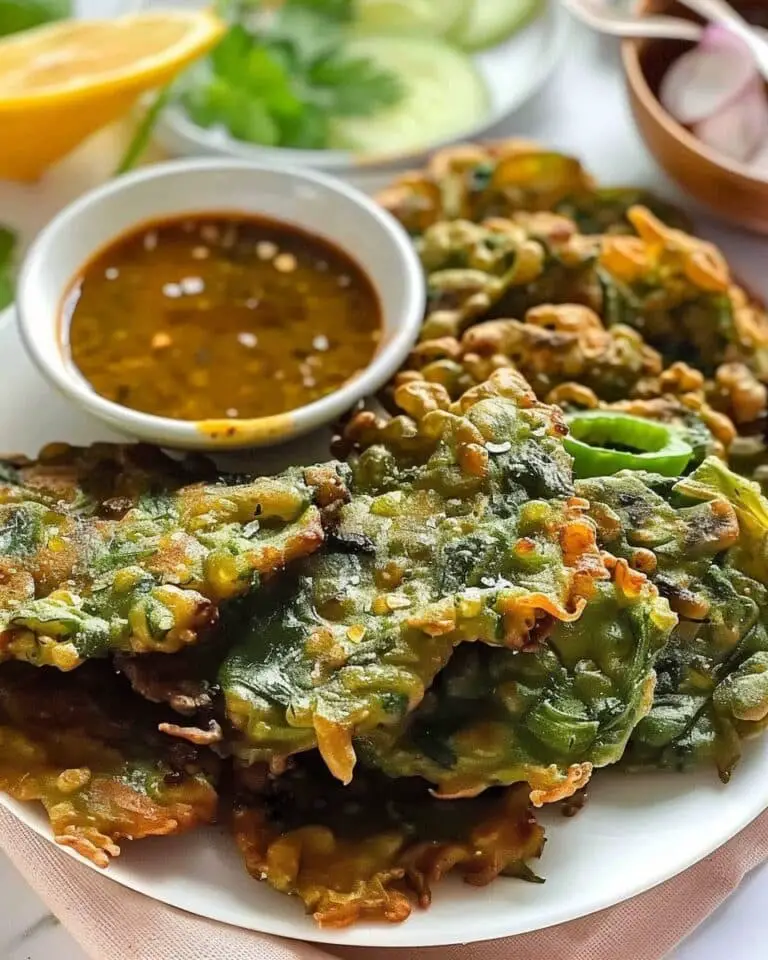 Easy Palak Pakora Recipe: Golden Spinach Fritters Perfect for Rainy Day Snacking