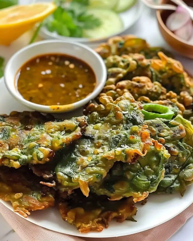 Easy Palak Pakora Recipe: Golden Spinach Fritters Perfect for Rainy Day Snacking