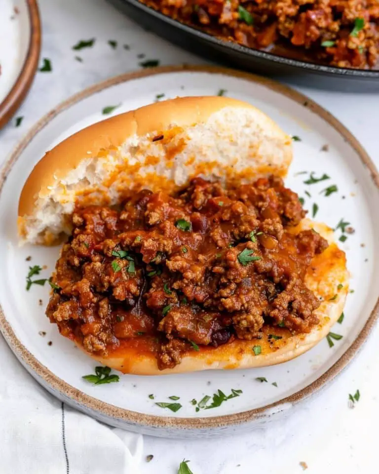 Healthy Sloppy Joes