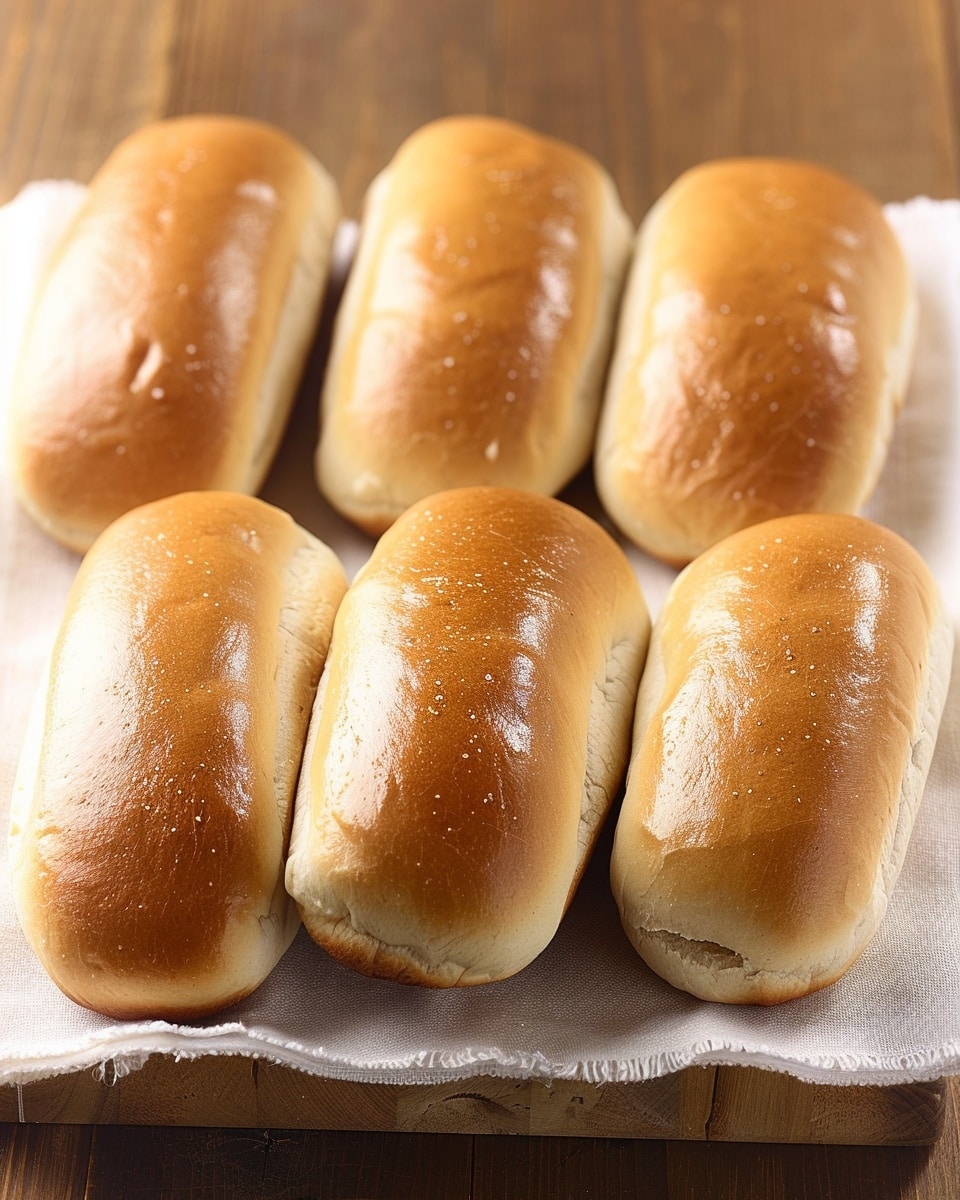Homemade Hoagie Rolls
