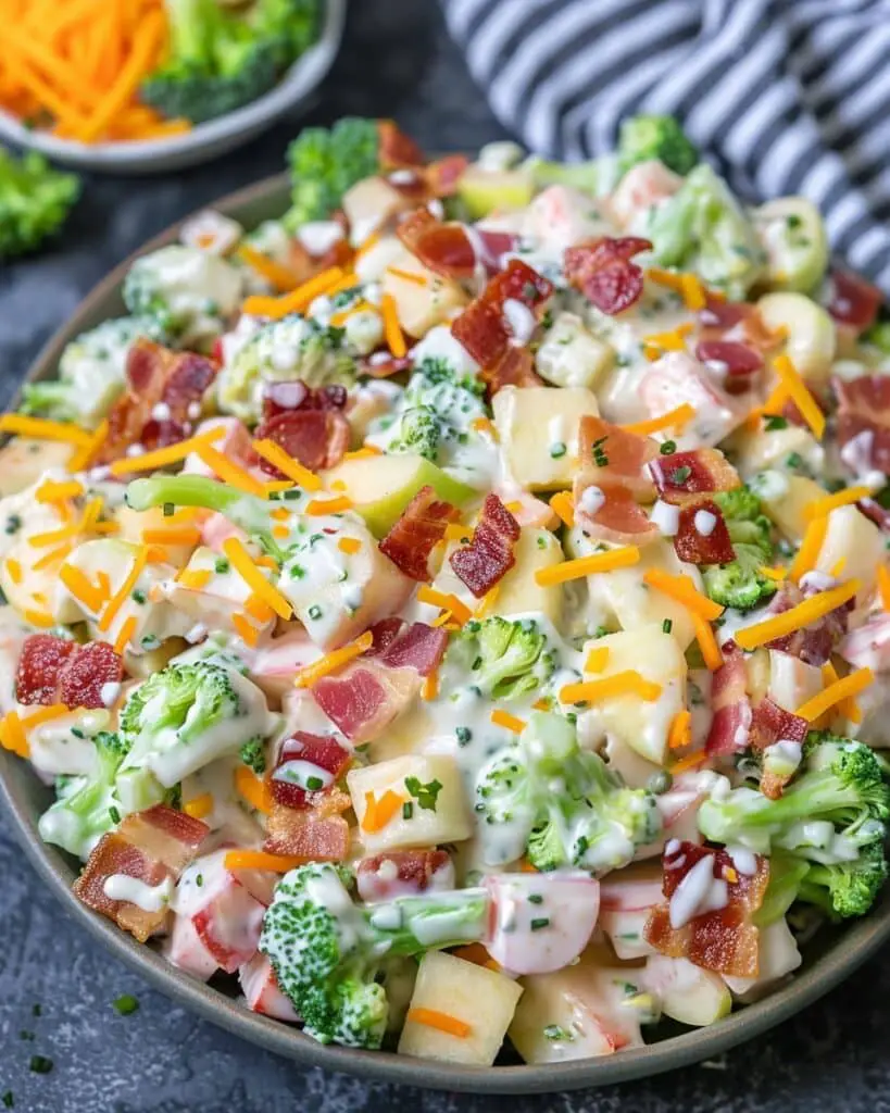 Honeycrisp Apple Broccoli Salad