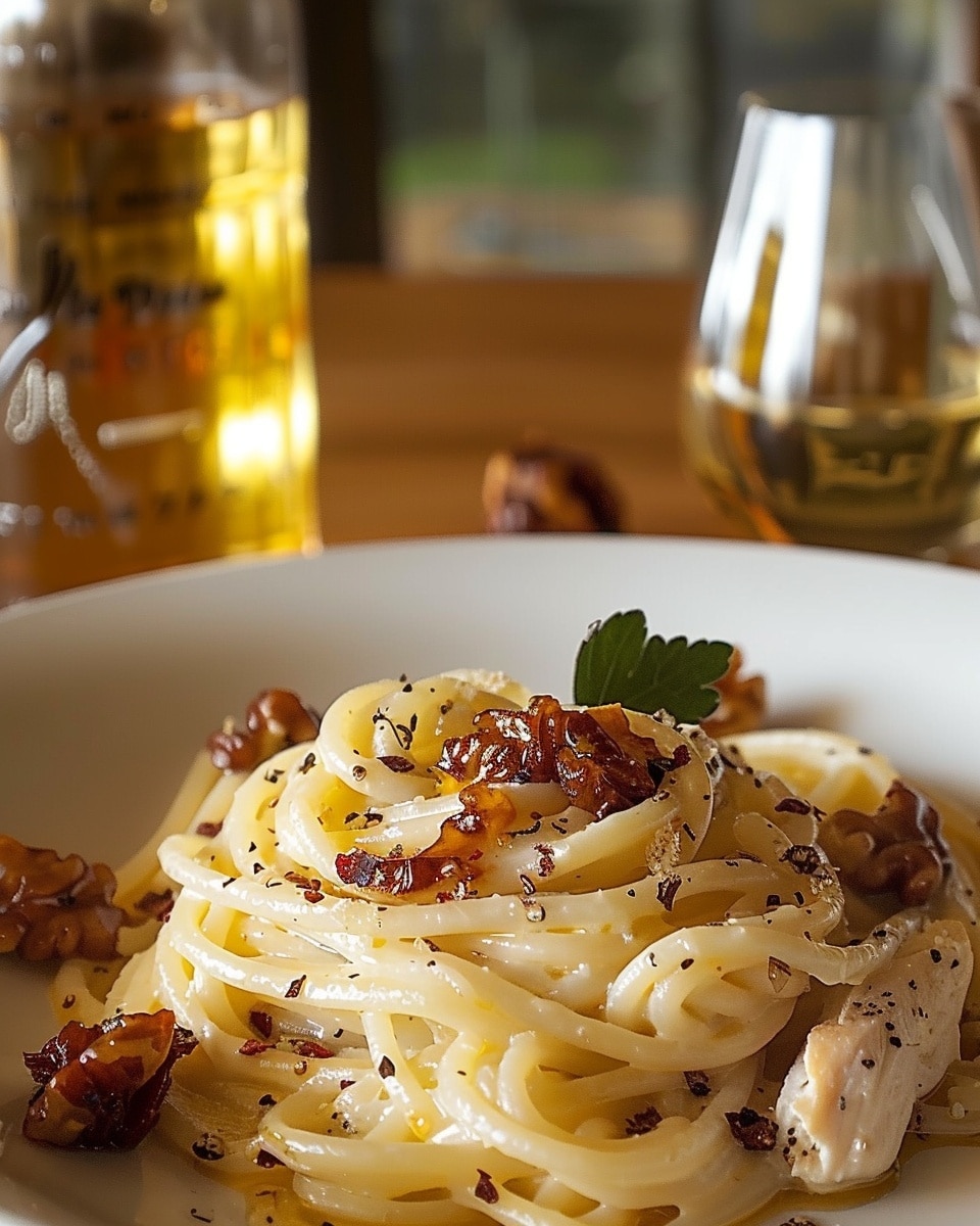 Irresistible Honey Pepper Pasta with Chicken Recipe