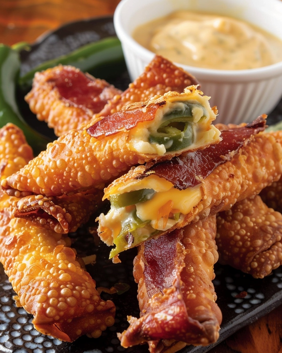 Jalapeño Popper Eggrolls