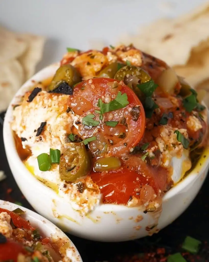 Low Carb Cottage Cheese Pizza Bowl