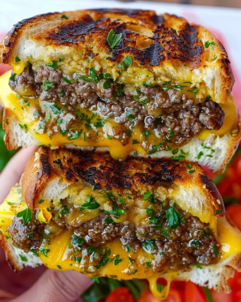 Meatloaf Grilled Cheese Sandwich
