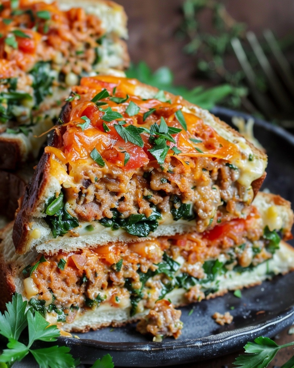 Meatloaf Grilled Cheese Sandwich