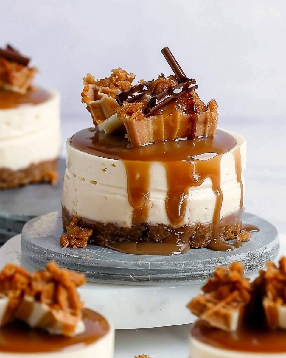 Mini Biscoff Cheesecakes