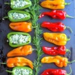 Mini ‘Carrot’ Peppers (An Easter Appetizer)
