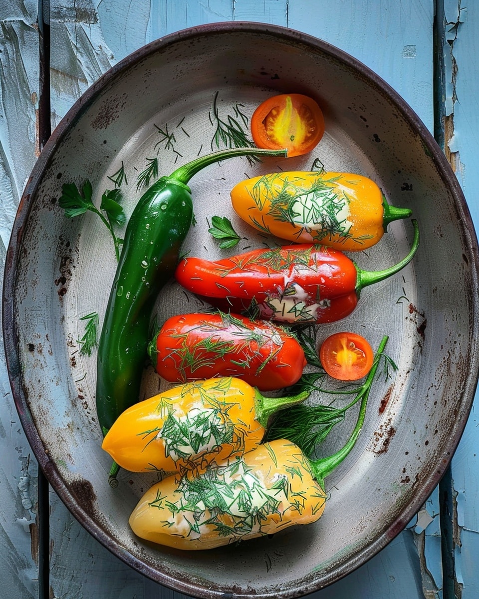 Mini ‘Carrot’ Peppers (An Easter Appetizer)