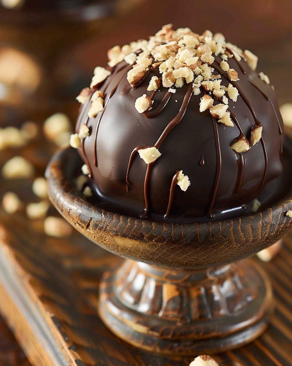 Nutty Chocolate Balls with Hazelnut Crunch