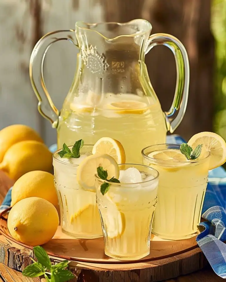 Old Fashioned Homemade Lemonade