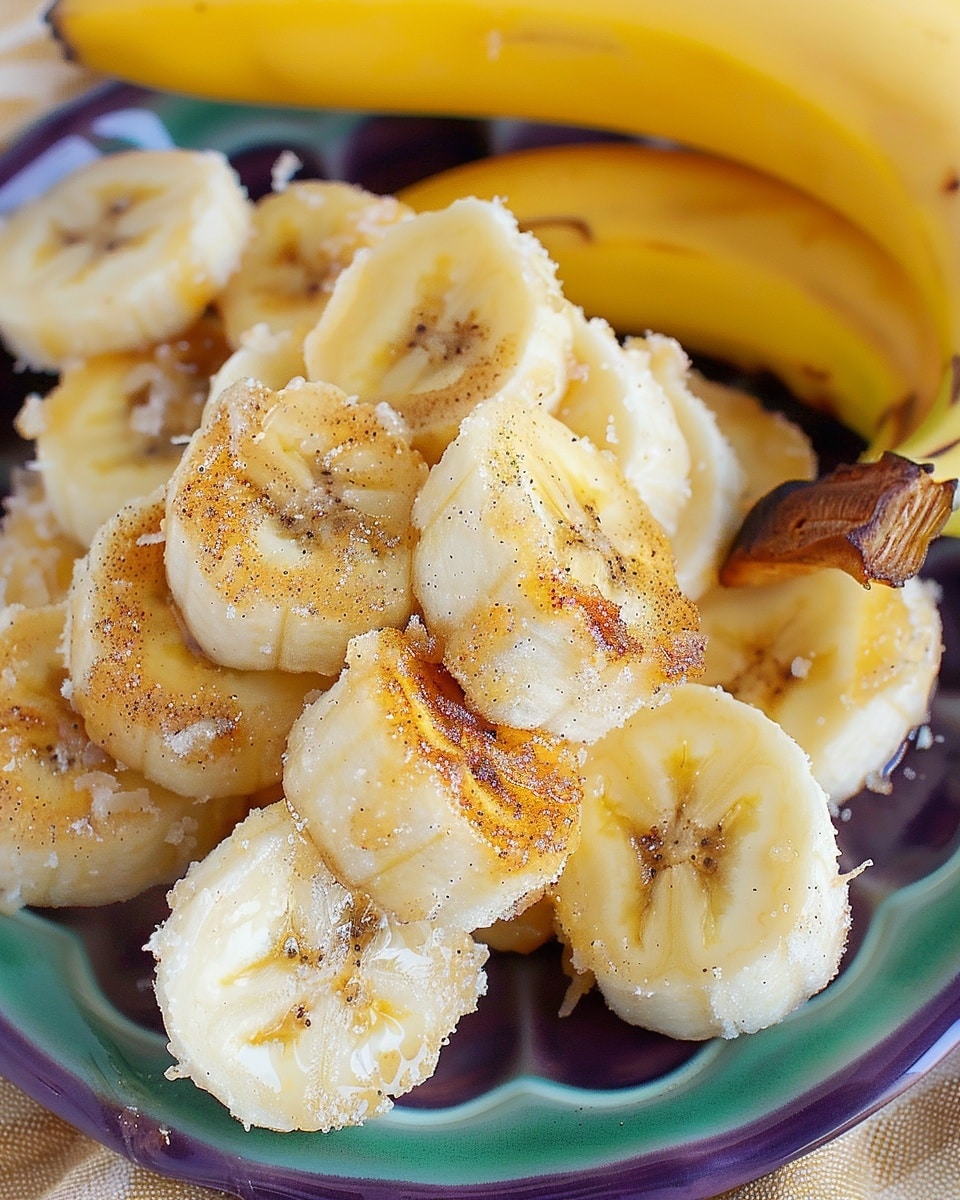 Pan Fried Cinnamon Bananas