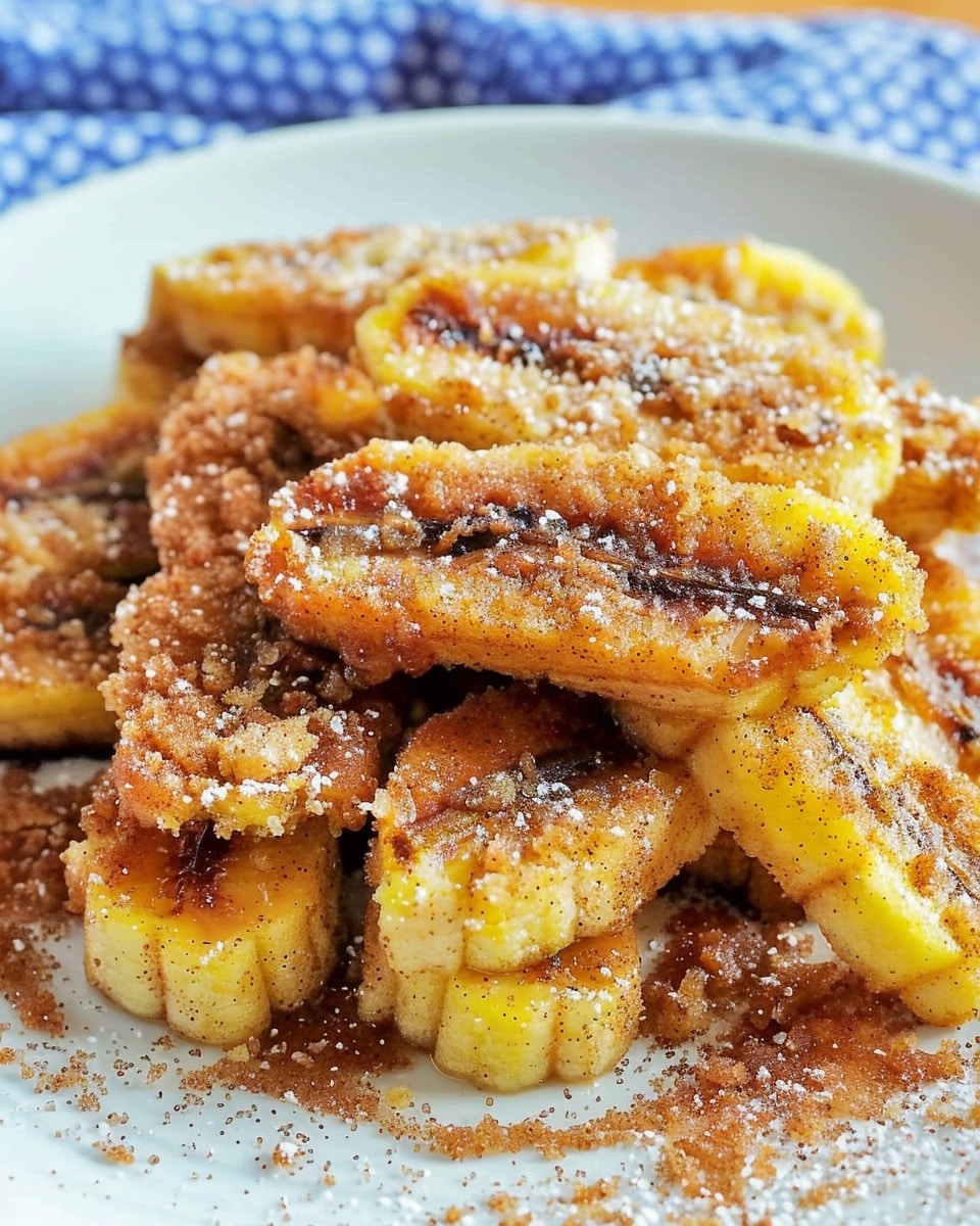 Pan Fried Cinnamon Bananas