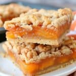 Peach Pie Butter Bars