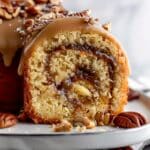Pecan Pie Roll Cake