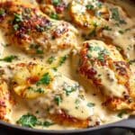 Pineapple Gouda Chicken with Sweet Chili Cream