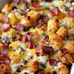 Pizza Tater Tot Casserole