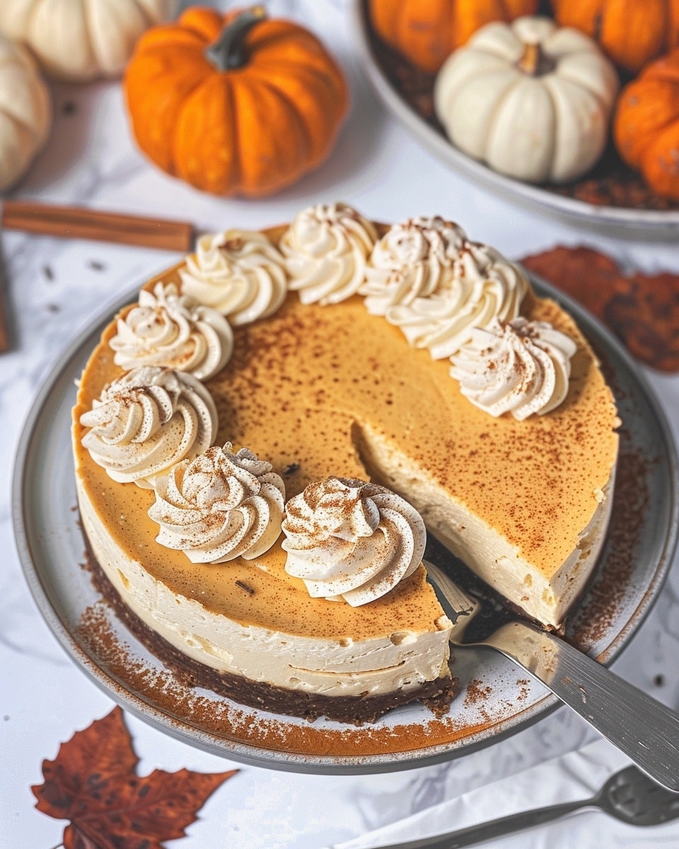 Pumpkin Spice Cheesecake