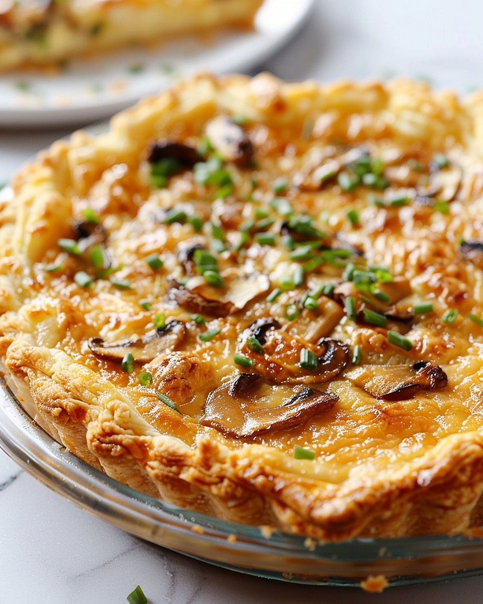 Ruth’s Chris Mushroom & Gruyère Tart – Elegant Appetizer