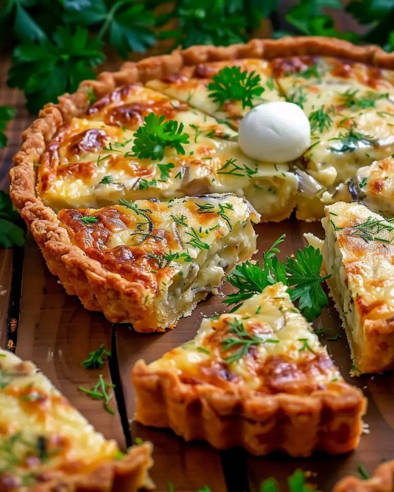 Savory Cheese and Onion Tart
