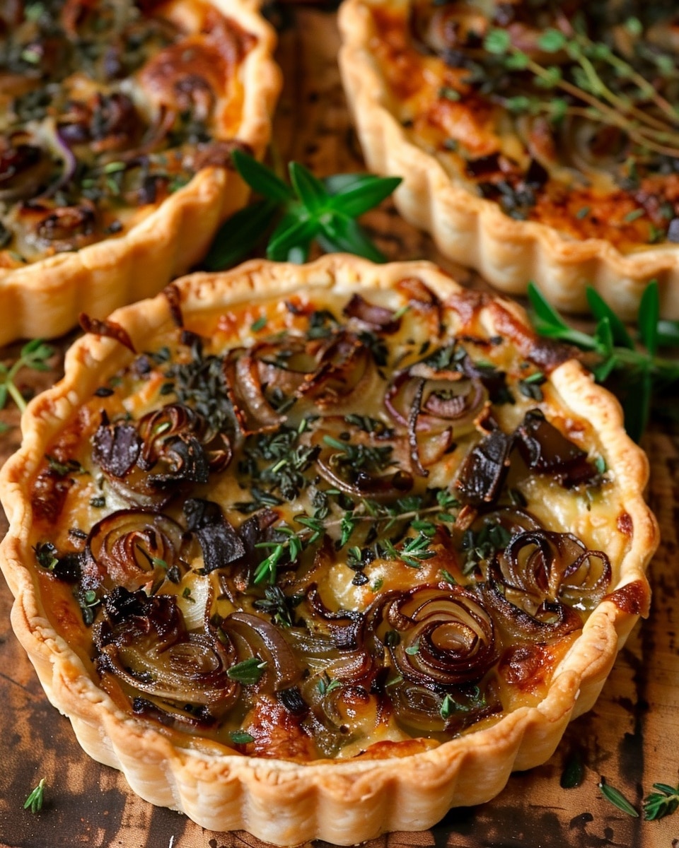 Savory Cheese and Onion Tart