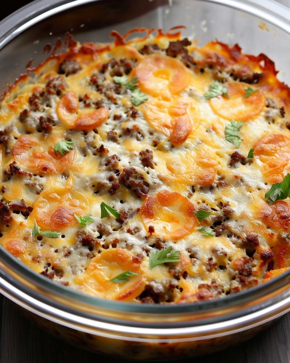 Slow Cooker 4-Ingredient Hamburger Potato Casserole