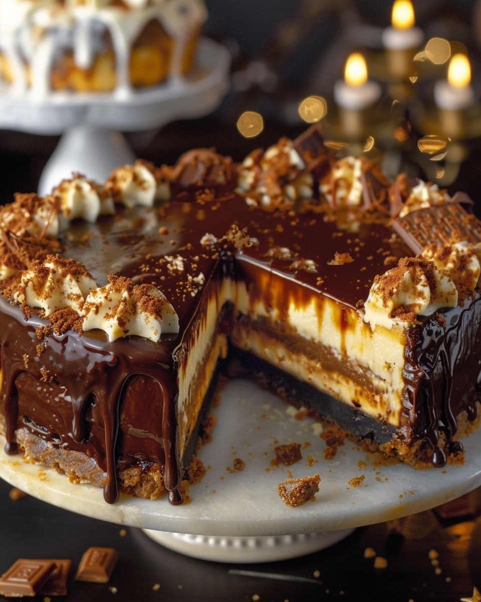Snickers Cheesecake