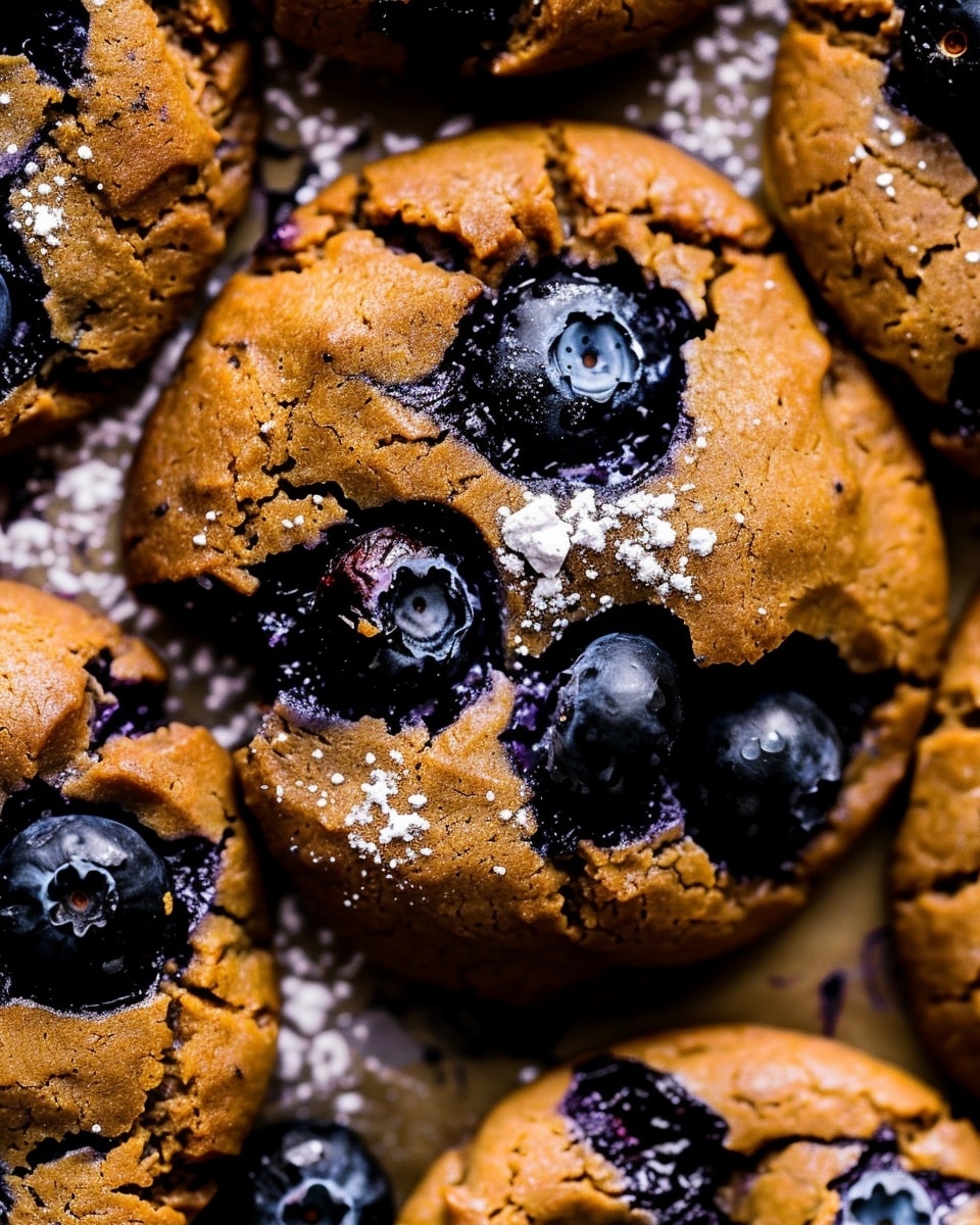 Soft & Chewy Blueberry Cookies