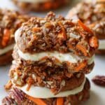 Sugar-Free Carrot Cake Sandwich Cookies