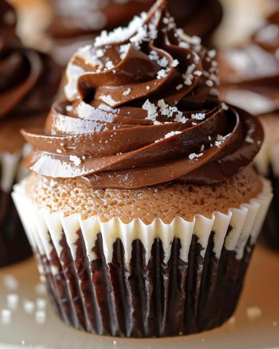 Sugar-Free Chocolate Ganache Cheesecake Cupcakes