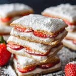 Sugar-Free Strawberry Cream Sandwich Bars