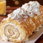 Sugar-Free Vanilla Cream Swiss Roll