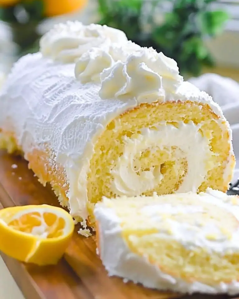 Sugar-Free Vanilla Cream Swiss Roll