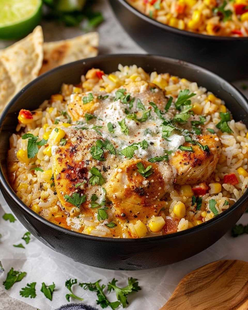 Ho to make Tasty Street Corn Chicken Bowl