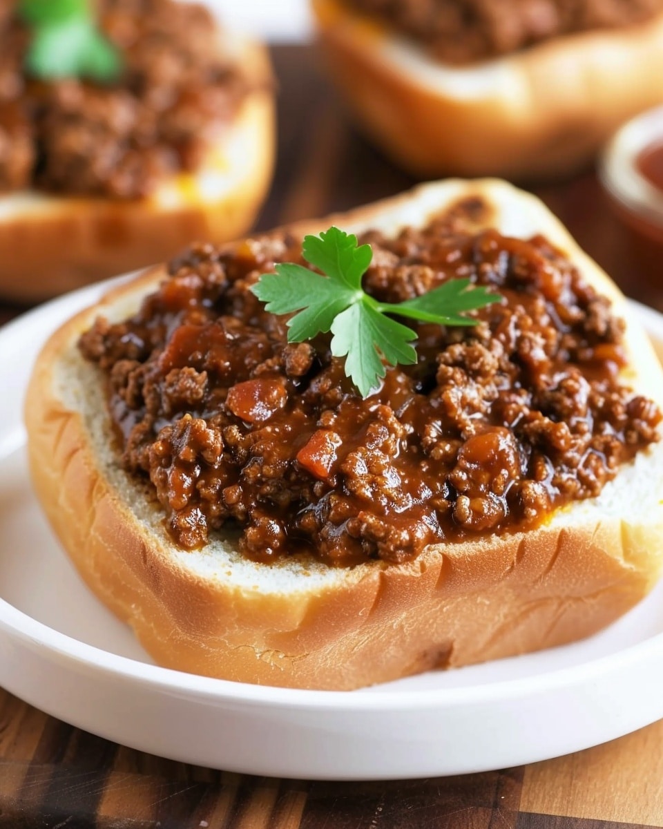 Texas Toast Sloppy Joes