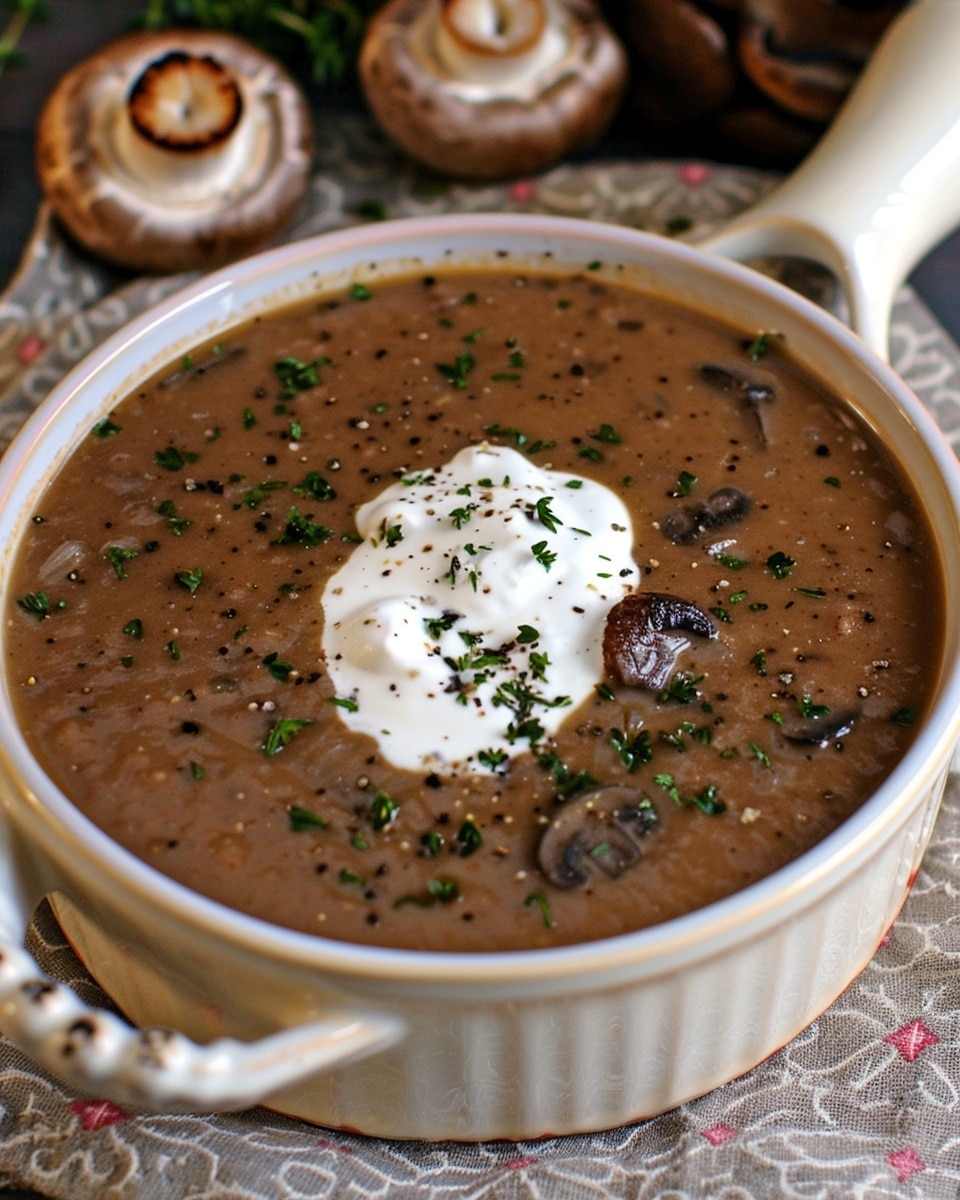 Hungarian Mushroom Soup