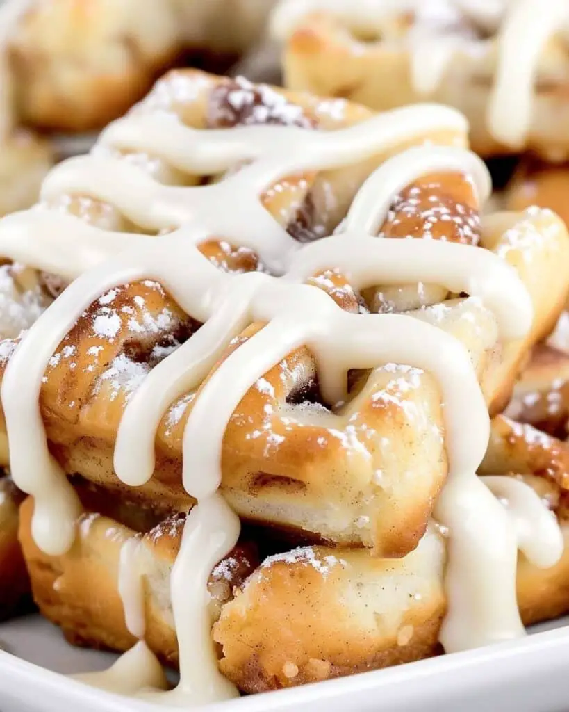 Crockpot Cinnamon Roll Casserole