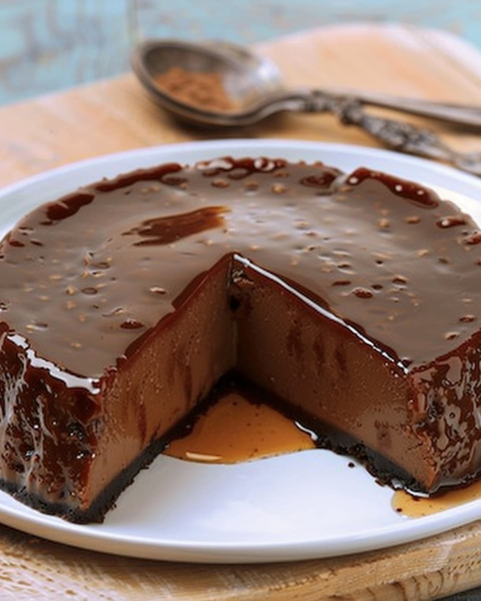 Creamy Chocolate Flan That Melts in Your Mouth