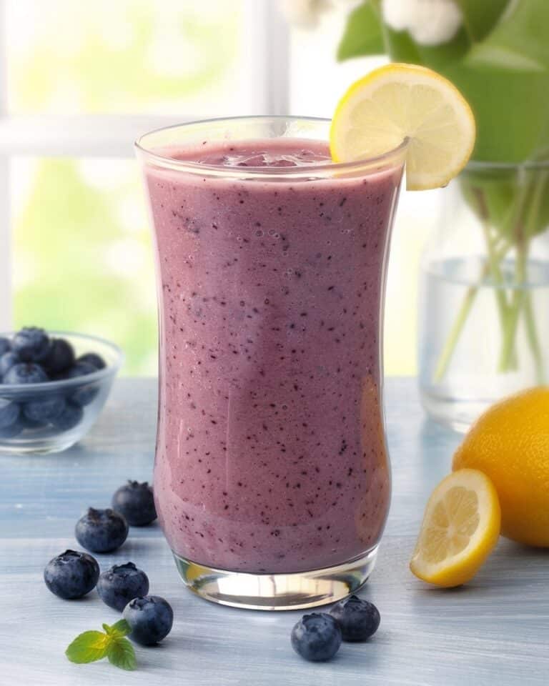 Blueberry Lemon Smoothie
