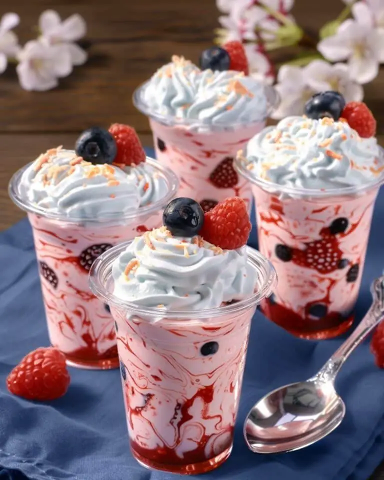 Berry Cheesecake Fluff (Pink Berry Version)