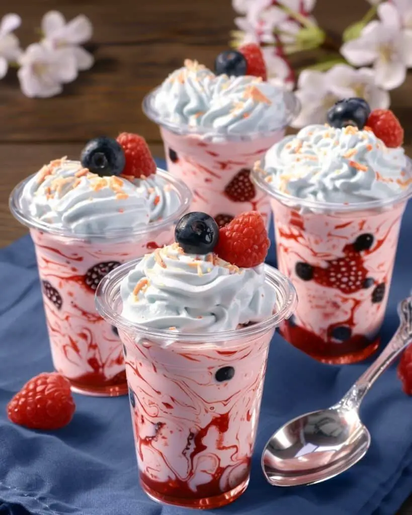 Berry Cheesecake Fluff (Pink Berry Version)
