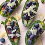 Blueberry Brie Jalapeño Poppers