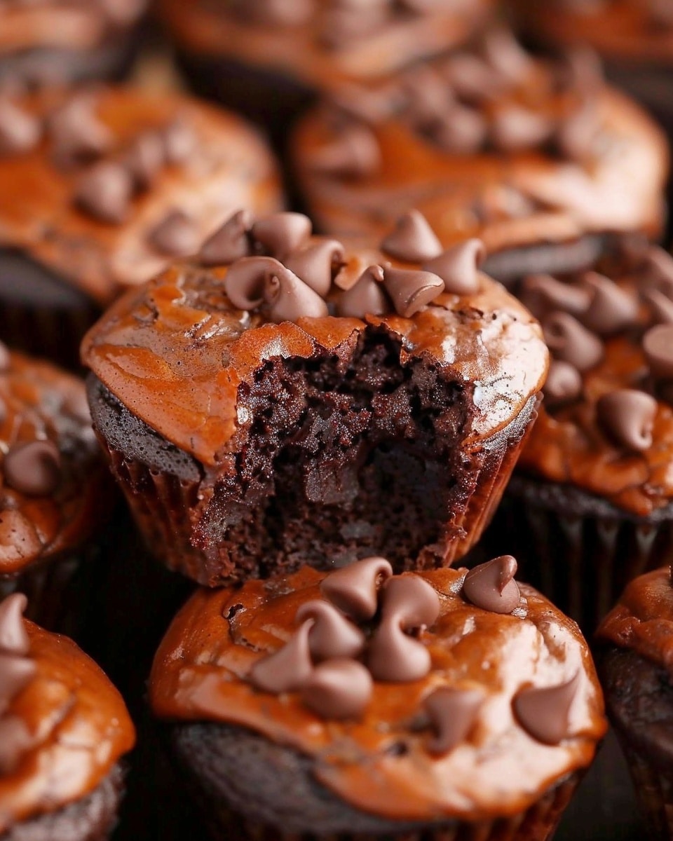 Chocolate Brownie Cupcakes