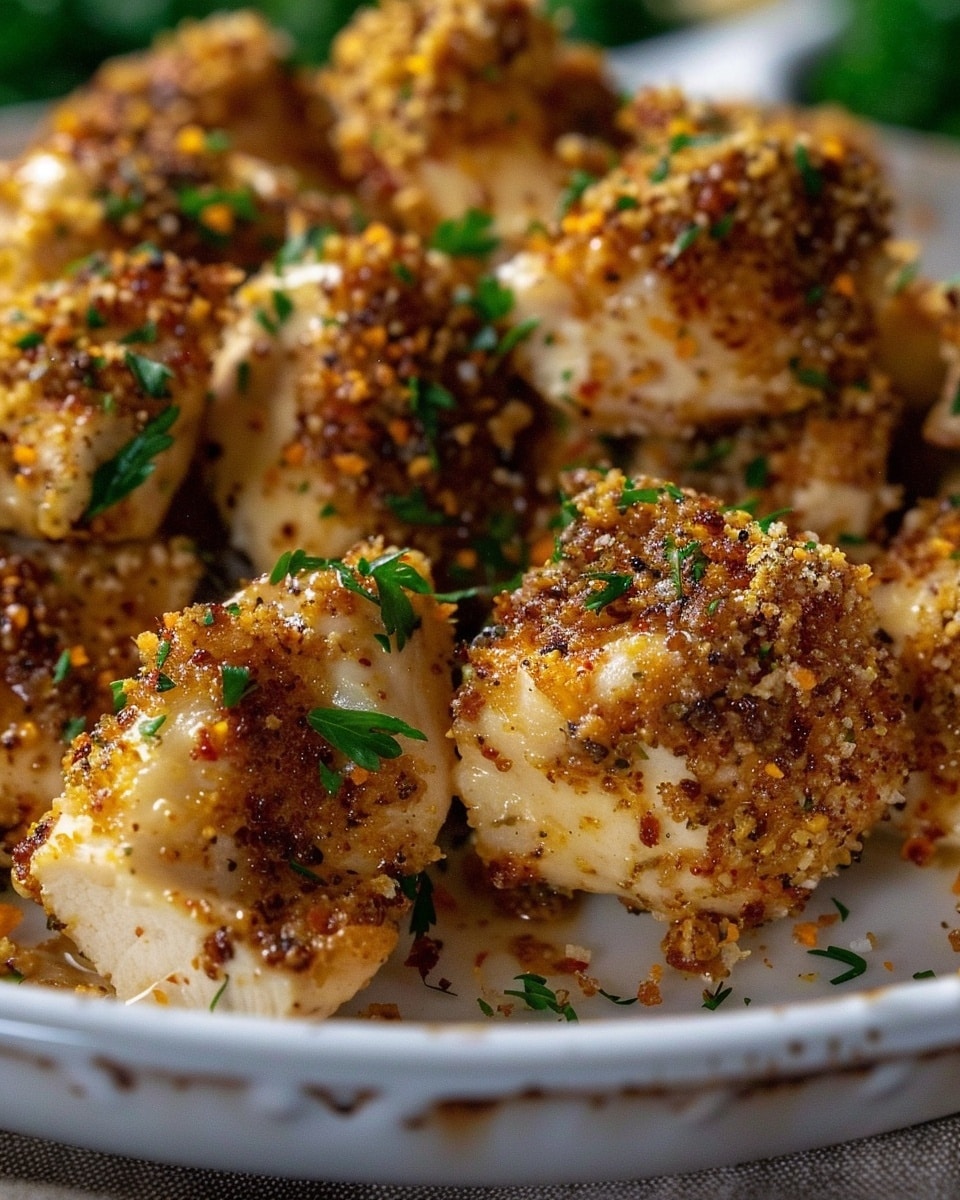 Cottage Cheese Parmesan Firecracker Chicken